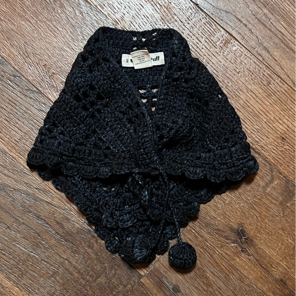 Carbon wool kerchief